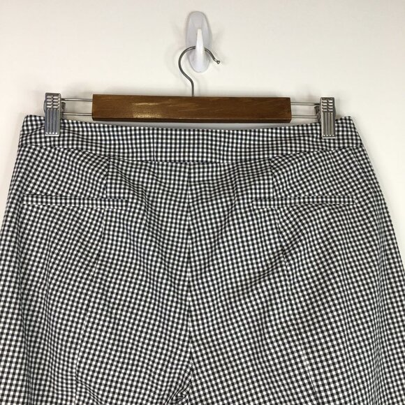 Donna Karan Gingham Black and White Pants Size 4 - Picture 8 of 11